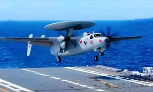 中国空警-600横空出世!福建舰战力飙升,海上“千里眼”如何改写远海博弈规则?